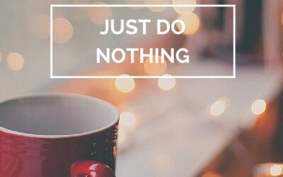Falling Into The Art of Doing Nothing (That Isn't Fun!)